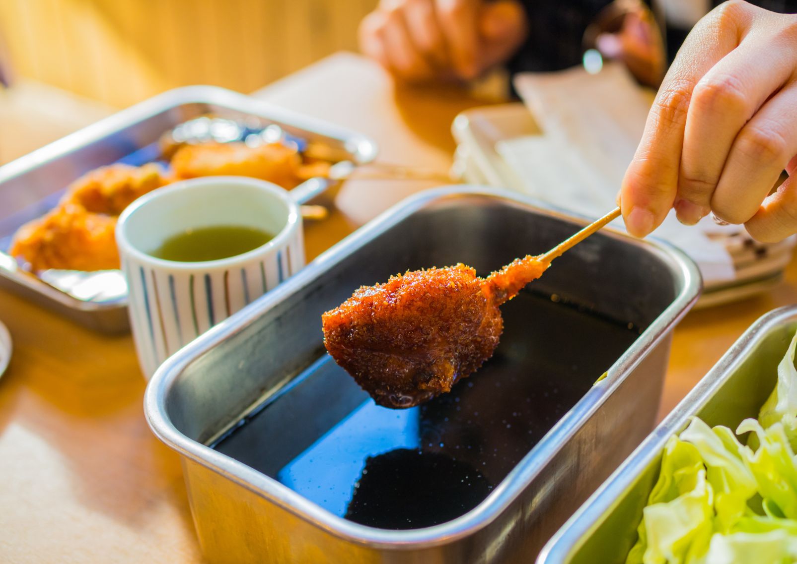 Kushikatsu, japansk ret, Japan