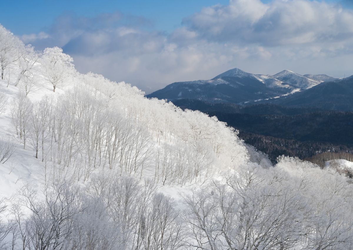 Skistedet Tomamu på Hokkaido