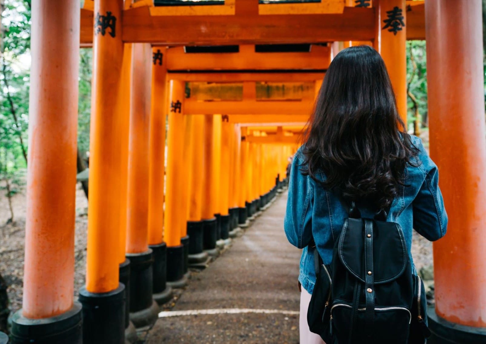 Turist i Kyoto, Japan
