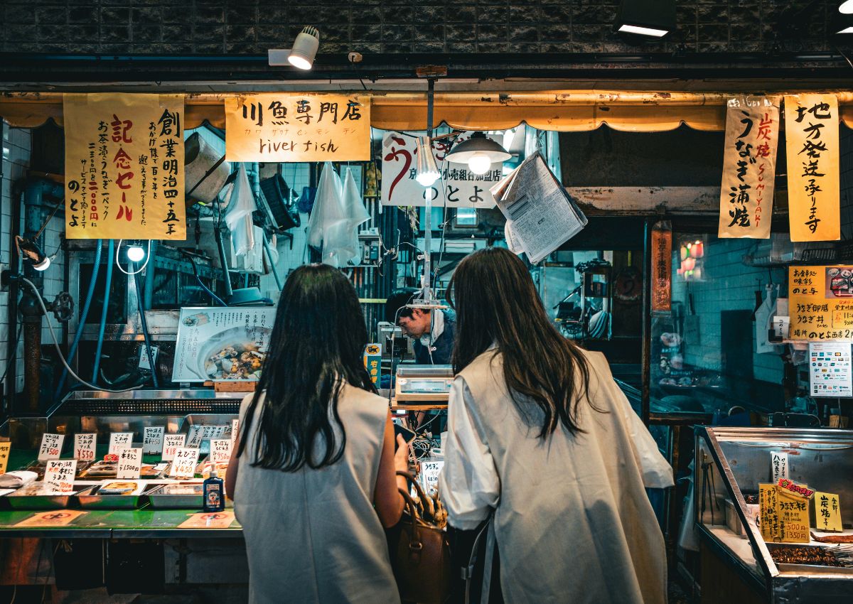 Nishiki Market, Kyoto, Japan