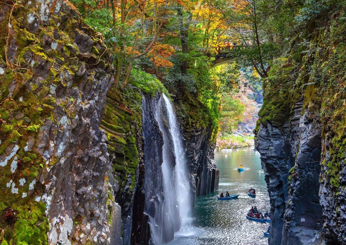 Takachiho-kløften i Miyazaki, Japan