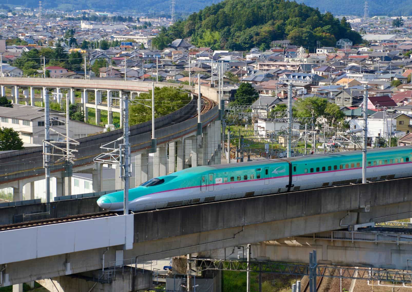 Shinkansen, Tohoku, Japan