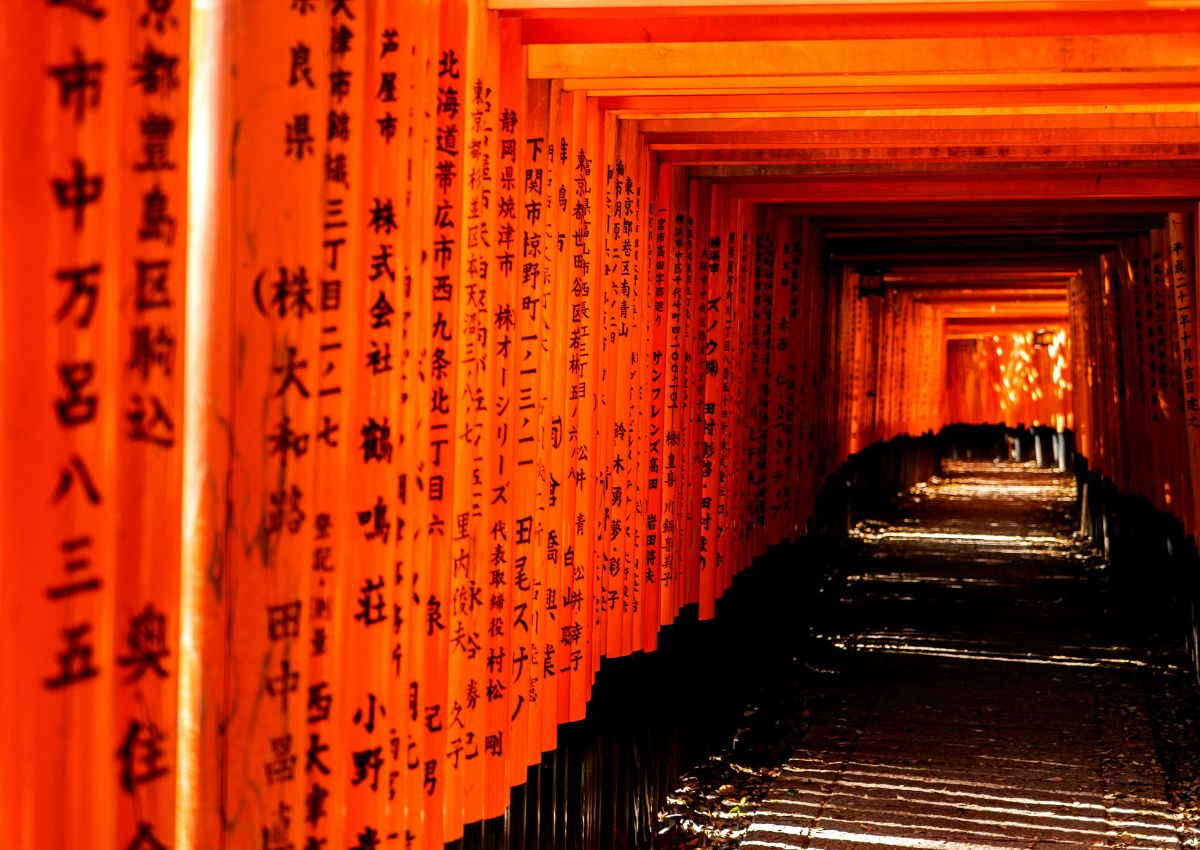 Fushimi Inari-helligdommen, Kyoto, Japan