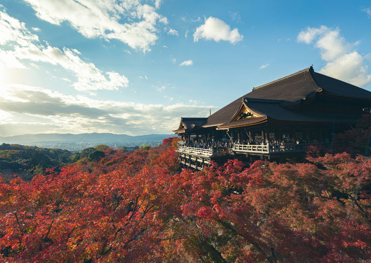 Kiyomizu-dera-tempelet, Kyoto, Japan