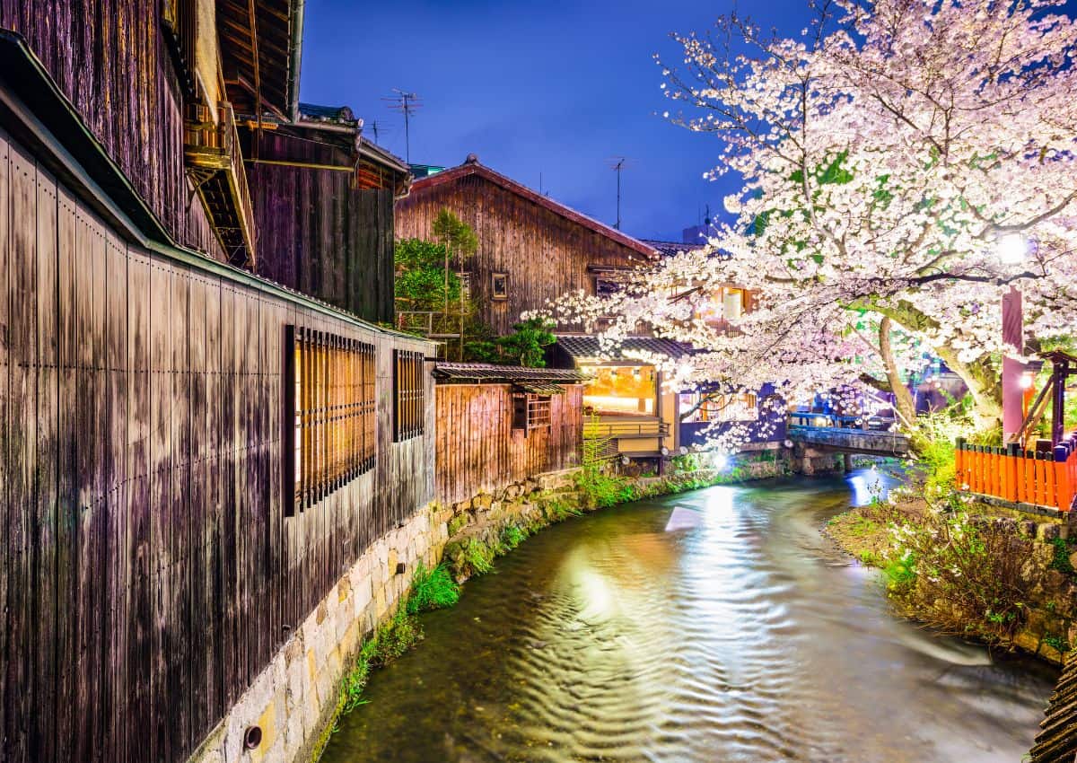 Gion distriktet i Kyoto