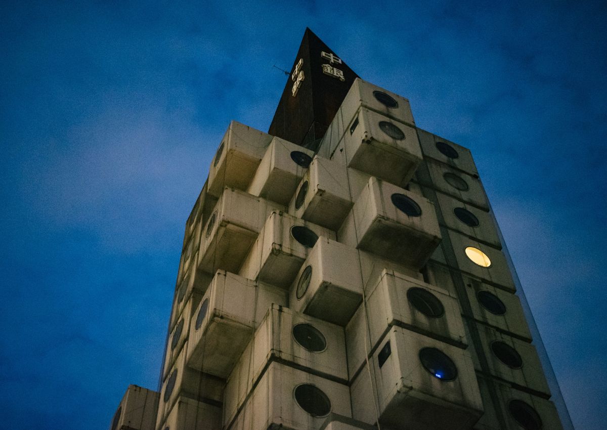 Nakagin Capsule Tower i Tokyo, 2016