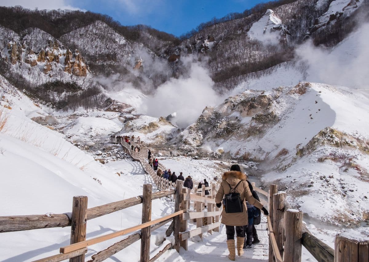 Noboribetsu Onsen, Hokkaido, Japan