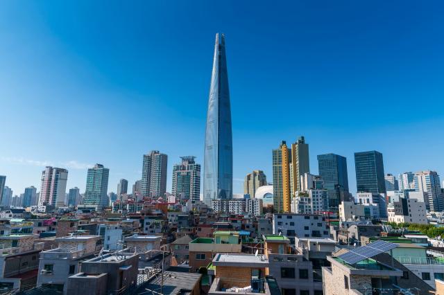 Utsikt over Seoul