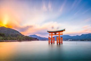 Torii, øya Miyajima