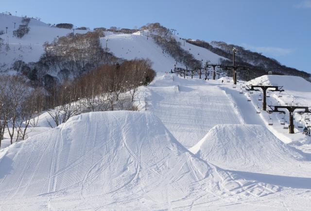 Nedfarter i Niseko