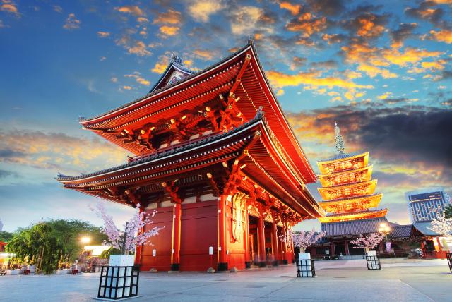 Senso-ji-tempelet, Asakusa, Tokyo