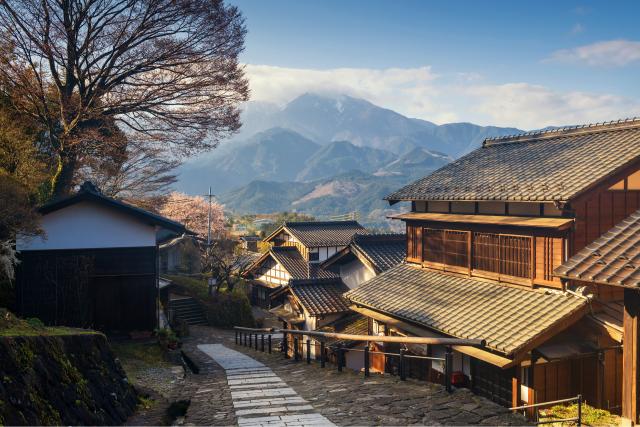 Magome, Nakasendo-veien, Kiso-dalen