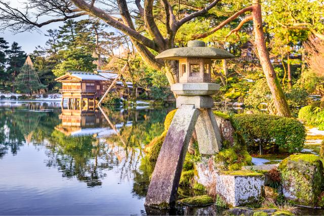 Kenrokuen havn, Kanazawa