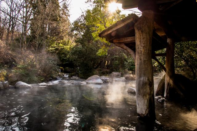 Kurokawa Onsen, Aso nasjonalpark