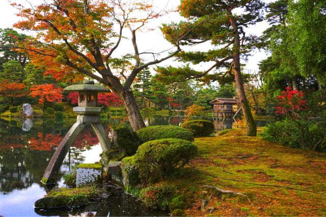 Kenrokuen havn, Kanazawa