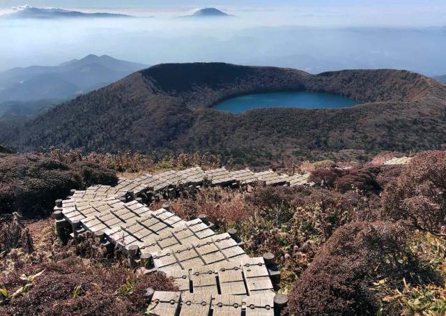 Utsikt fra Mt. Kirishima
