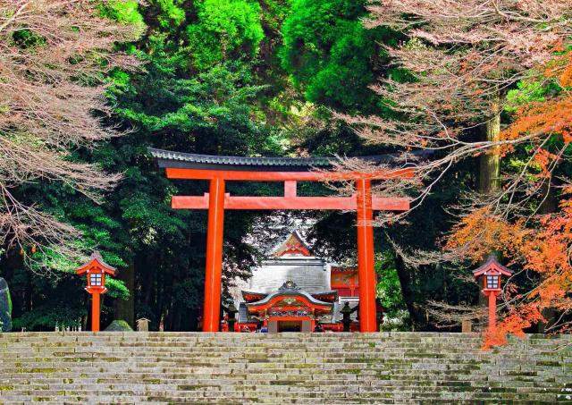 Kirishima Jingu-helligdommen torii-porten