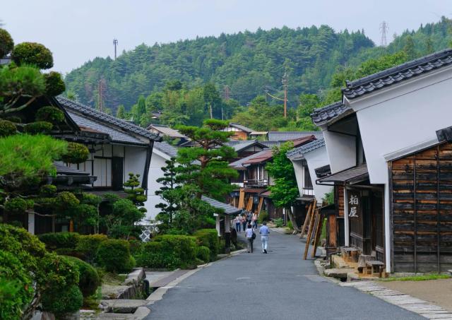 Gamlebyen i Tsumago-juku
