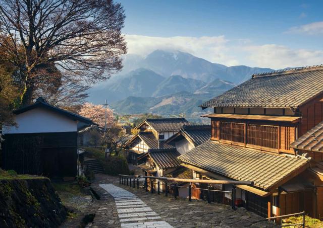 Utsikten fra Magome-juku