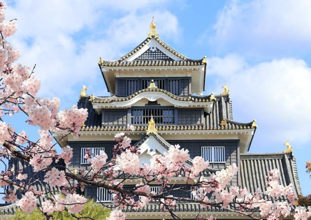 Utsikt over Okayama