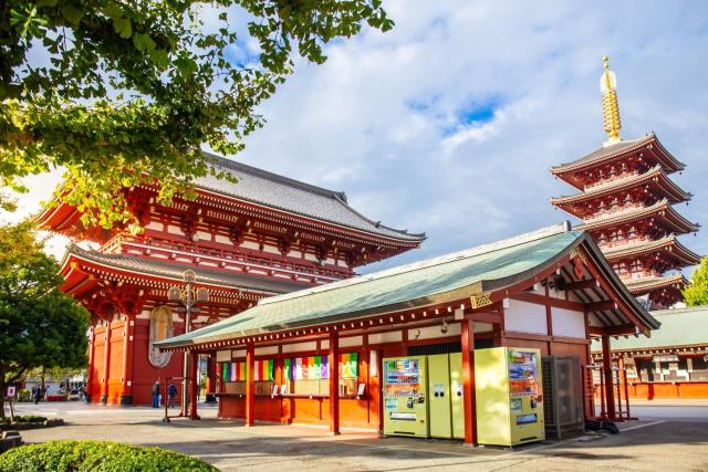 Sensoji-tempelet i Asakusa, Tokyo