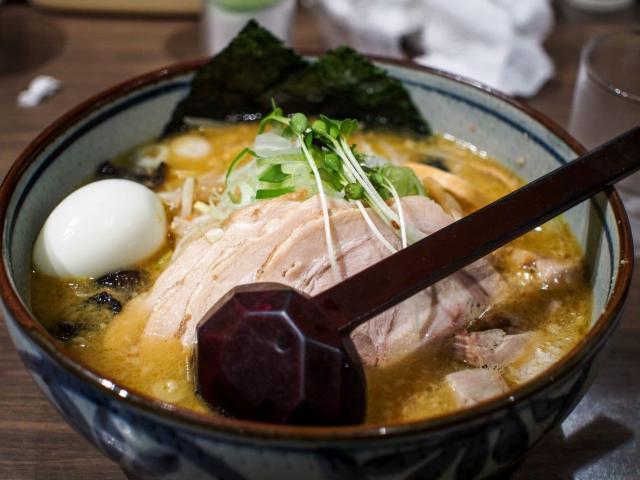 Miso ramen, en av Hokkaidos viktigste råvarer