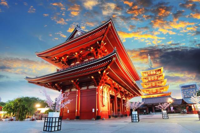 Sensoji-tempelet, Asakusa, Tokyo