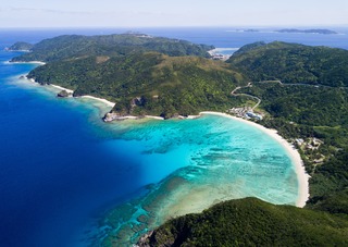 Okinawa set ovenfra