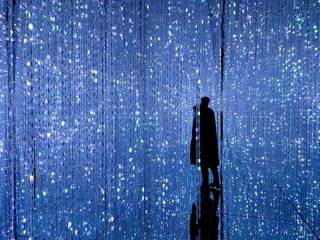 Det interaktive kunstmuseet teamLab Borderless i Tokyo 