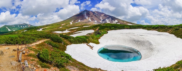 Vandring i Asahidake, Daisetsuzan nasjonalpark