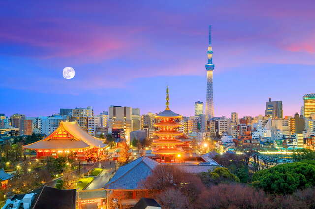Senso-ji-tempelet, Asakusa, Tokyo