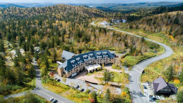 Hotellet utenfra