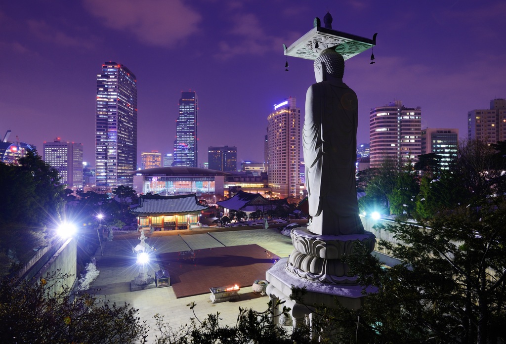 Bongeunsa-tempelet, Seoul