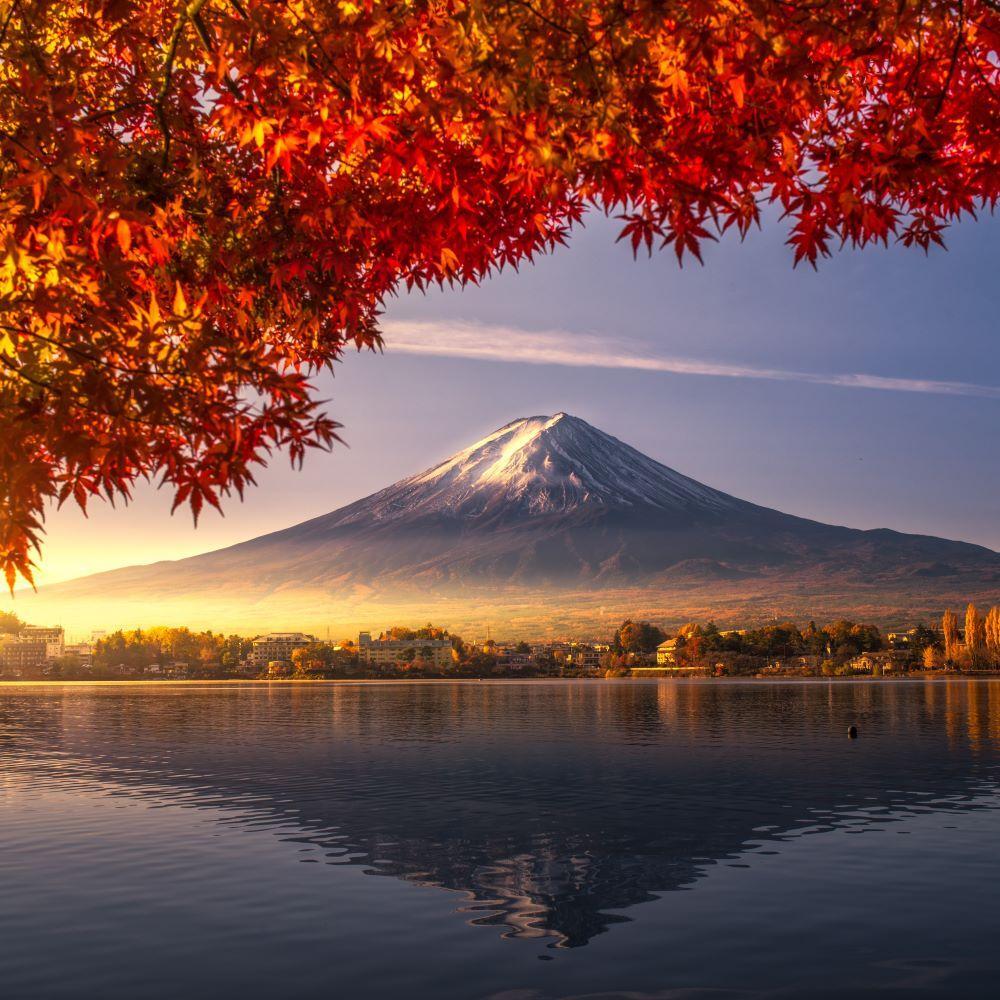 Mt. Fuji om høsten
