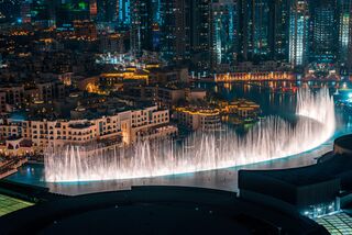 Syngende fontene, Dubai