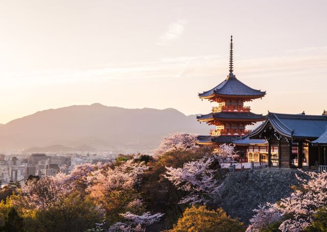 Kiyomizudera i Kyoto 