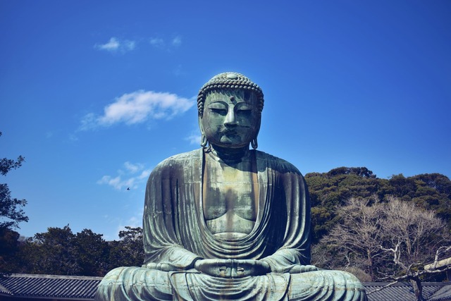 Buddha statue i Kamakura 
