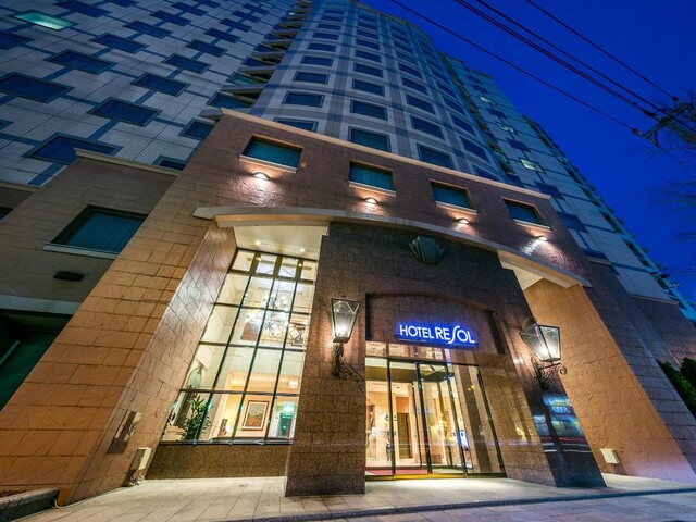 Hotellet utenfra