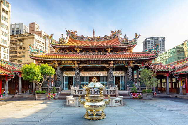 Lungshan-tempelet i Taipei 