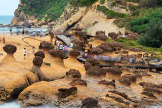 De spektakulære klippeformasjonene i Yehliu Geopark 