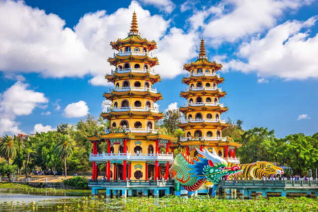 Drage- og Tigerpagodene i Kaohsiung 