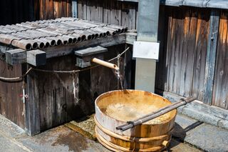 Vannkilde som brukes i sakeproduksjon 